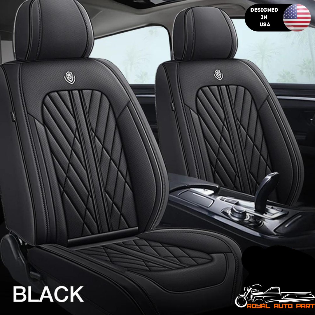 BLACK ROYAL CAR SEAT COVER